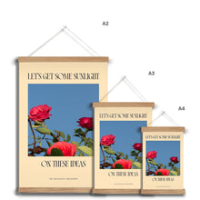 Load image into Gallery viewer, Sunlight On Those Ideas - Art Print with Hanger