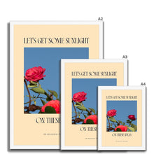 Load image into Gallery viewer, Sunlight On Those Ideas - Framed Art Print