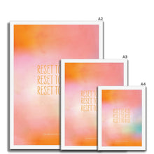 Load image into Gallery viewer, Reset to Rise - Framed Art Print