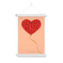 Load image into Gallery viewer, Genius After Joy - Art Print with Hanger
