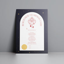 Load image into Gallery viewer, Official Personal Guardian Oath - Deep Space Blue