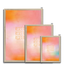 Load image into Gallery viewer, Reset to Rise - Framed Art Print