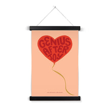 Load image into Gallery viewer, Genius After Joy - Art Print with Hanger
