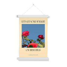 Load image into Gallery viewer, Sunlight On Those Ideas - Art Print with Hanger
